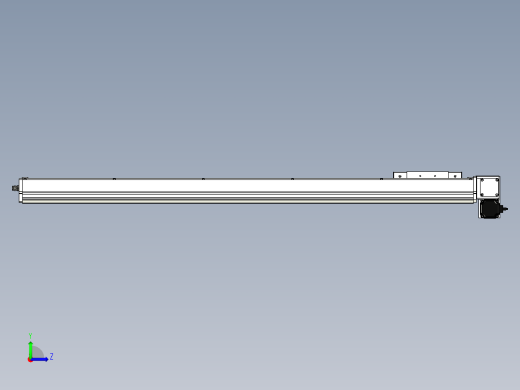 Toyo东佑达直线模组-ECB17-1200-RD左视缩略图