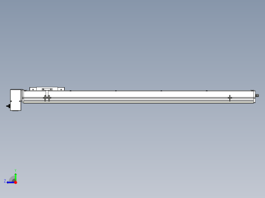 Toyo东佑达直线模组-ECB17-1200-RD右视缩略图