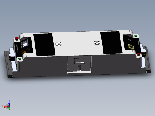 可抬升驱动双向AGV小车