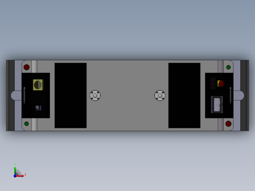 可抬升驱动双向AGV小车前视缩略图