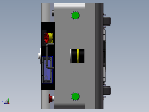 可抬升驱动双向AGV小车右视缩略图