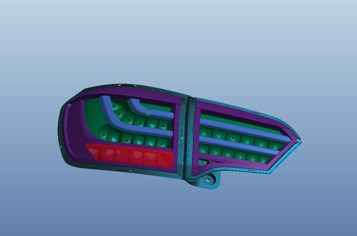汽车尾灯3D设计874214