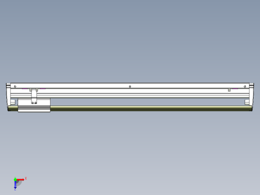 威洛博VL系列3d模型模组VL22H1Y-S650俯视缩略图