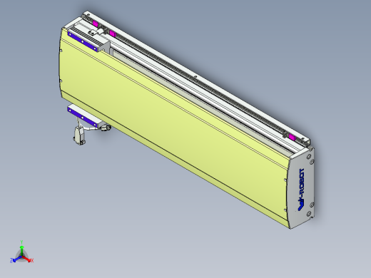 威洛博VL系列3d模型模组VL22H1Y-S650正等轴测缩略图