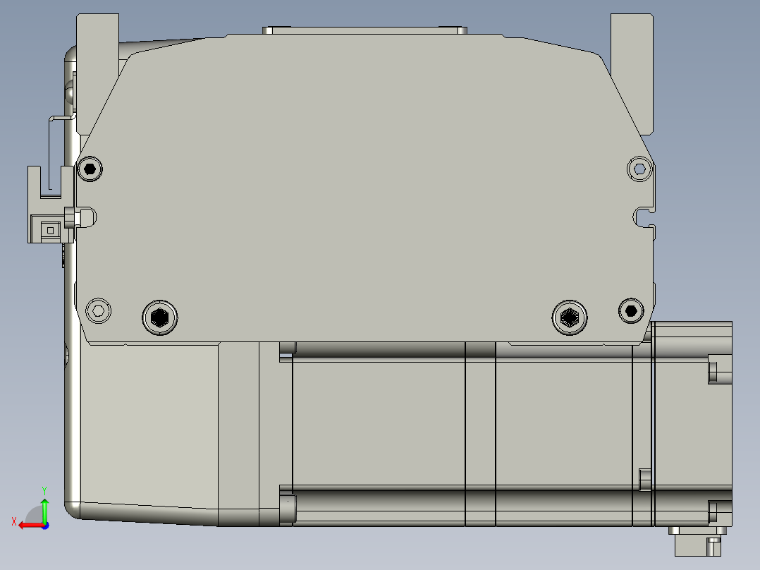 模组FTB17-RD-600后视图