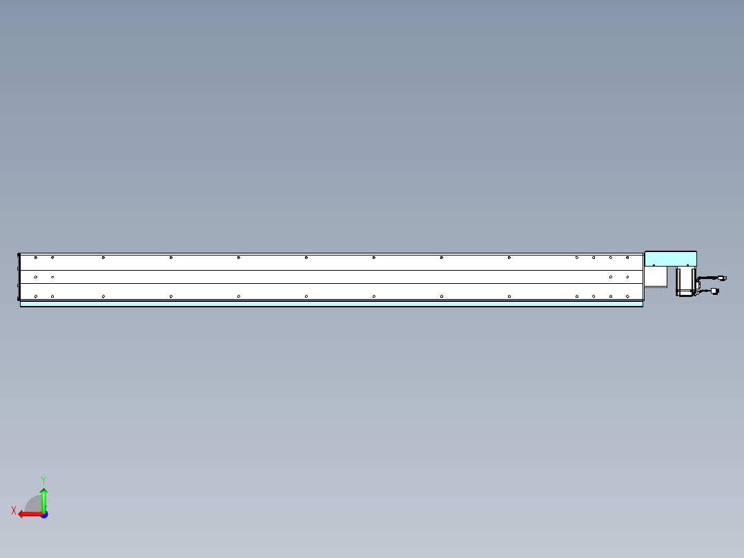 威洛博VBF同步带传动一般环境VBF14-L45-S1550-BR-ZP40-C3后视图