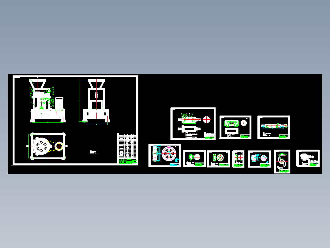 JX567-塑料废品粉碎机设计【含cad图纸文档】