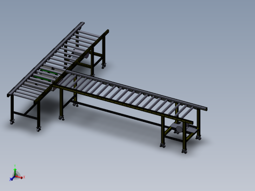 滚筒线体（带阻挡移载机构）