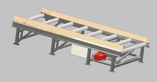 带升降机构的托盘输送机缩略图