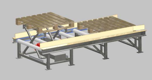 带升降机构的托盘输送机缩略图