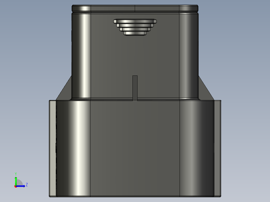 瑞克达12Pin插头-A位左视图