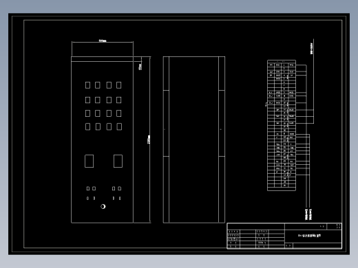10kV保护屏布置图（窑上）