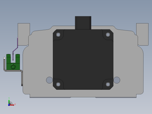 电动滑台模组SDM120直连模型前视缩略图