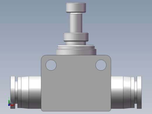 管道型节流阀PSA6（6厘）前视缩略图