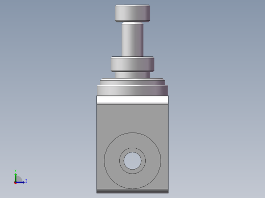 管道型节流阀PSA6（6厘）左视缩略图