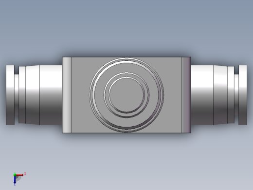 管道型节流阀PSA6（6厘）俯视缩略图