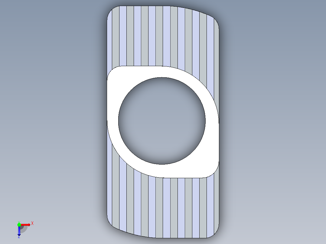 型材-BR 8 SLOT M6 T-NUT KJN501753俯视图