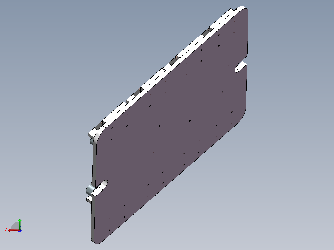 连杆体夹具设计后视图