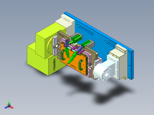 ZAZ00-D-笔记本CNC工装夹具三维模型CNC6-20150422