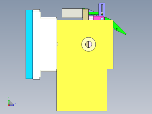ZAZ00-D-笔记本CNC工装夹具三维模型CNC6-20150422左视缩略图