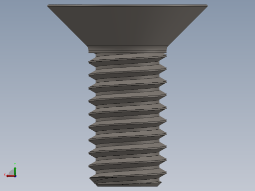 Screw_ISO_10642_M6x14_A2.SLDPRT后视缩略图