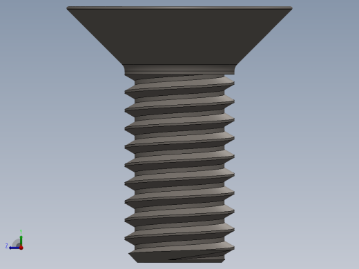 Screw_ISO_10642_M6x14_A2.SLDPRT右视缩略图