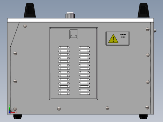工业水冷机 1314152前视缩略图
