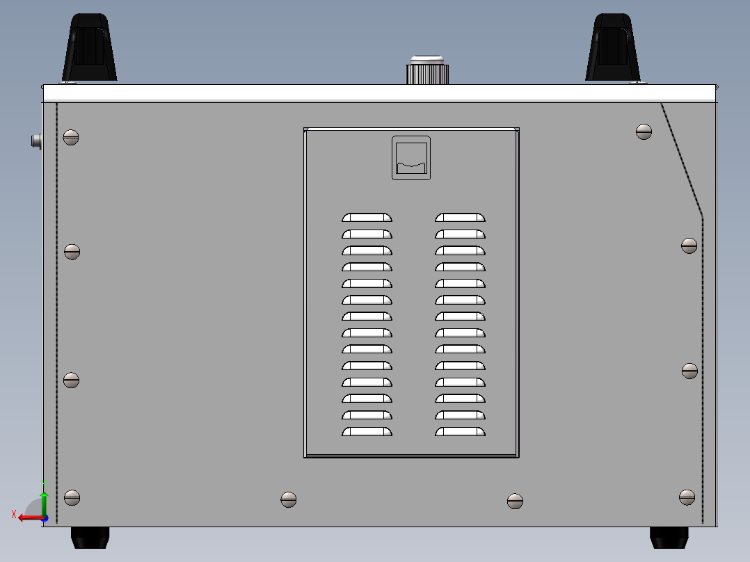 工业水冷机 1314152后视图