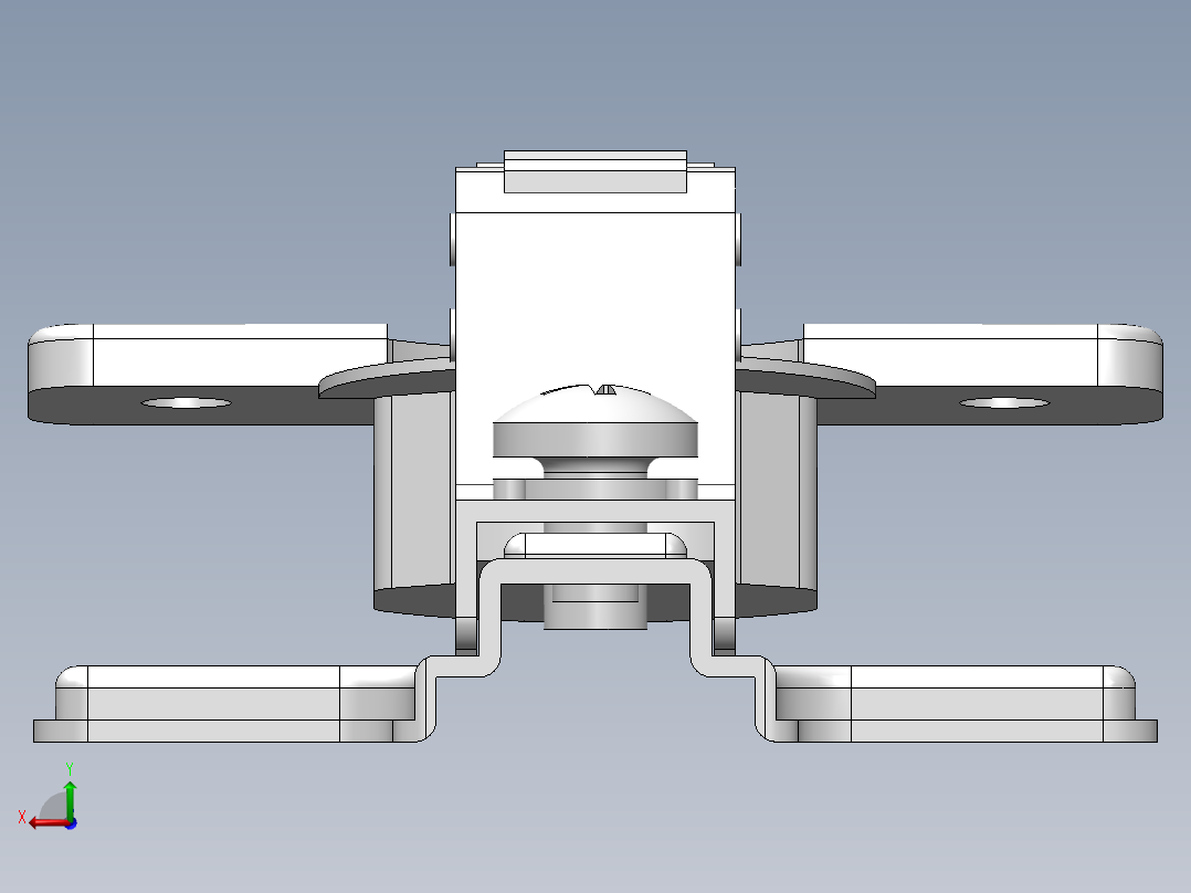 铰链、-铰链concealed-hinge后视图