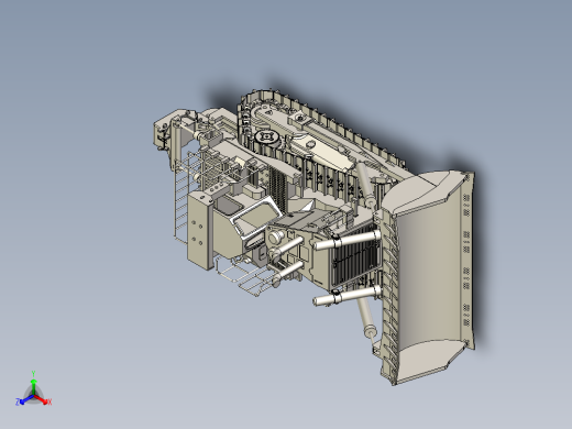 卡特彼勒D11推土机1：10模型