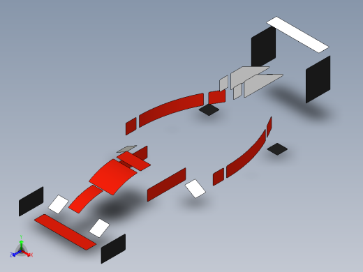 A2005039-乐高速度冠军 - 法拉利 SF16-H (75879)正等轴测缩略图