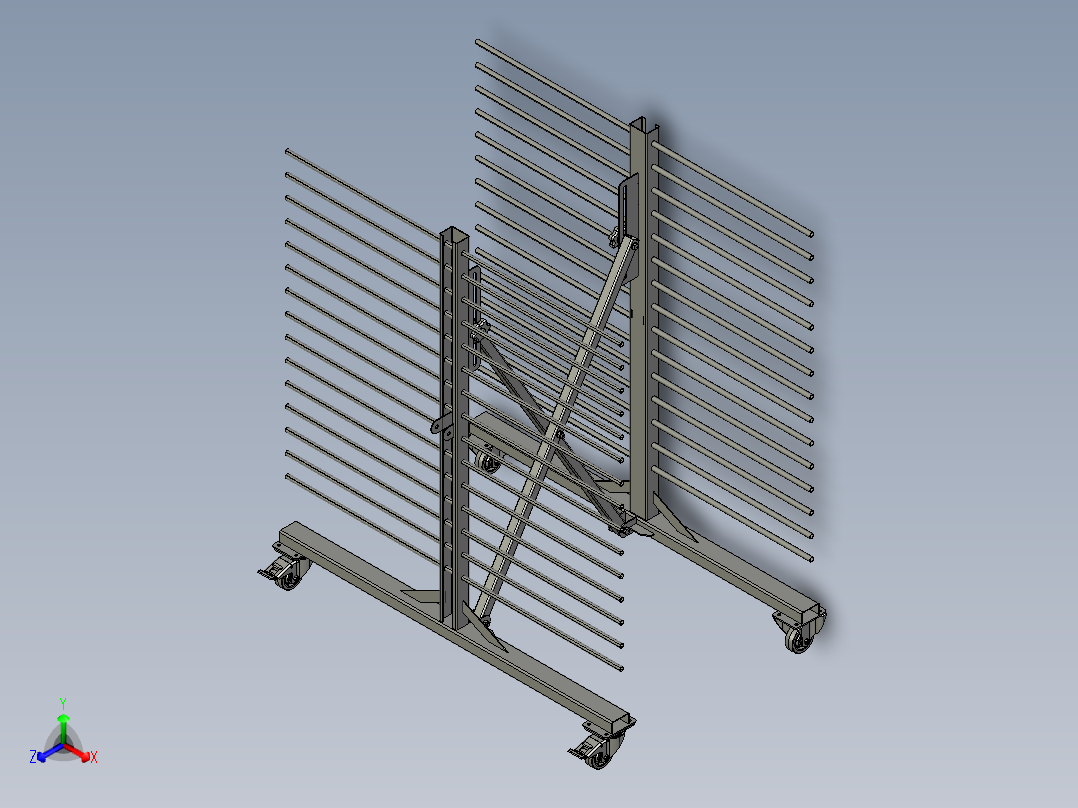 B2004586-玻璃运输推车（双面）