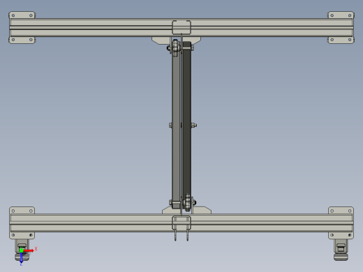 B2004586-玻璃运输推车（双面）俯视缩略图