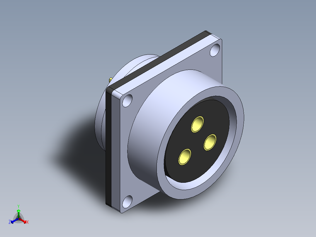 接插件(149)正等轴测图