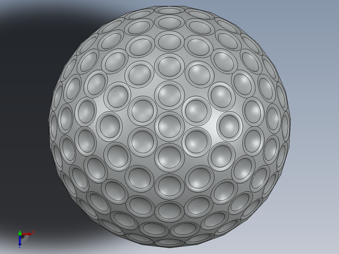 高尔夫球、高尔夫球小车、高尔夫球装备golf-ball-33 1 SW.zip俯视图