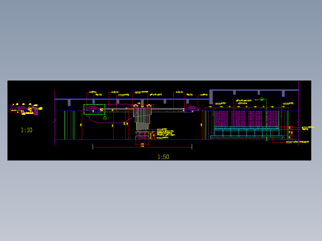 大堂吊顶节点大样