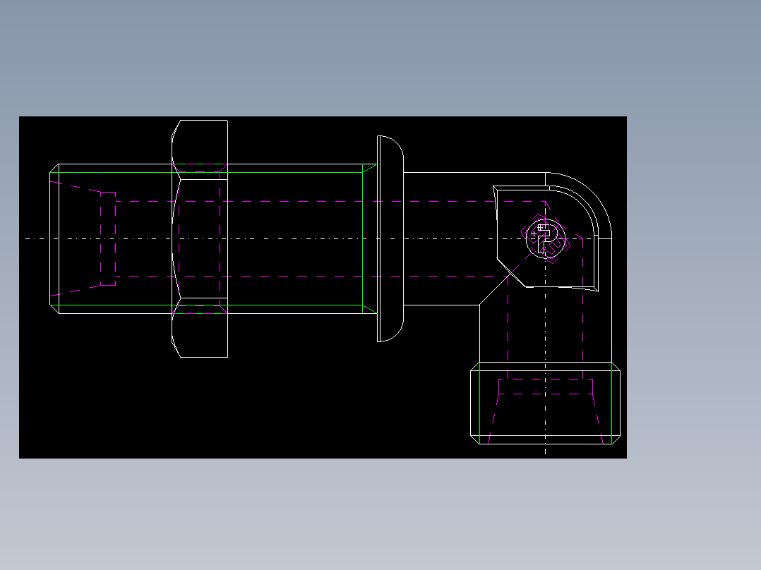 PARKER管接头EO Bulkhead elbow WSV10LOMDCF(16)_back