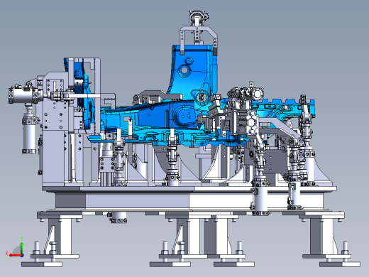 侧板焊接夹具后视缩略图