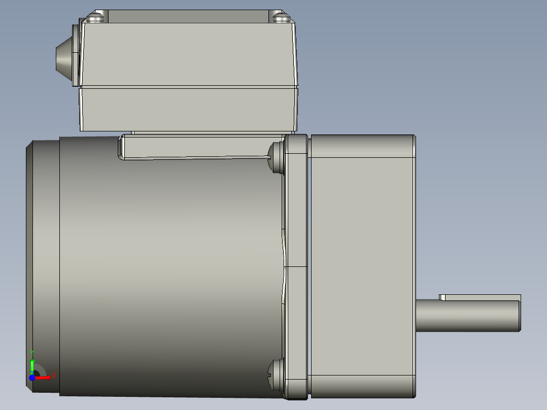 LXYC-BOSS精研标准电机80YT25GV22+80GK18H-ccd前视图