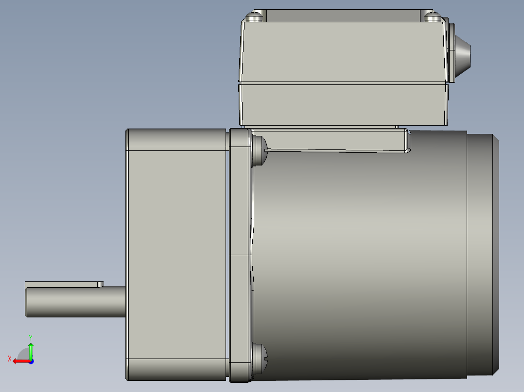 LXYC-BOSS精研标准电机80YT25GV22+80GK18H-ccd后视图