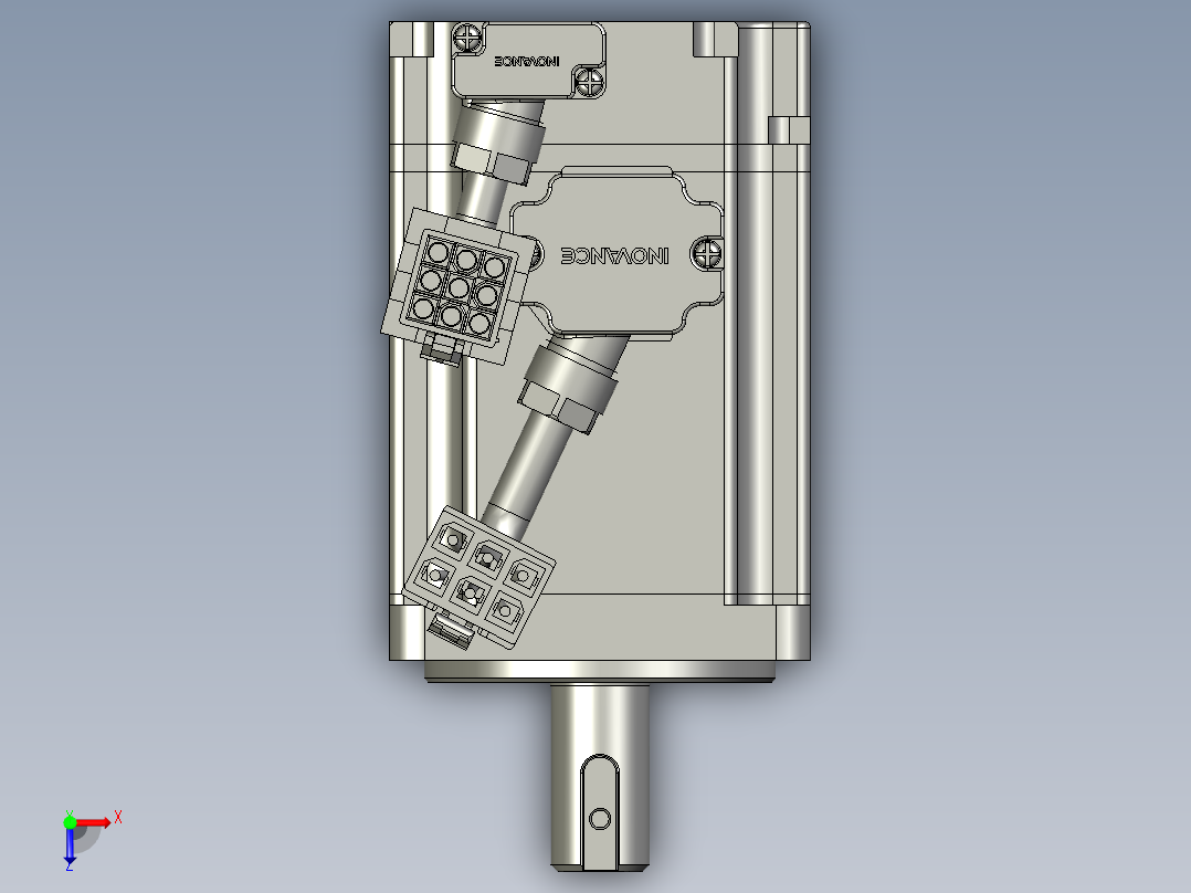 汇川_伺服电机_ms1h1-40b30cb-a331z-s_4俯视图