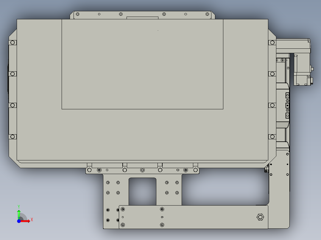 下料角度调整-4-GY191-MC前视图