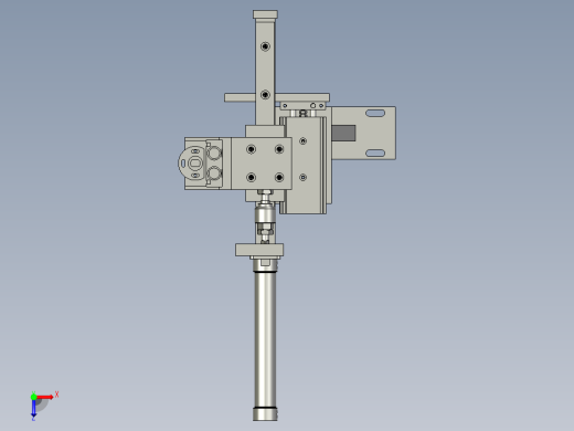 运料装配体俯视缩略图