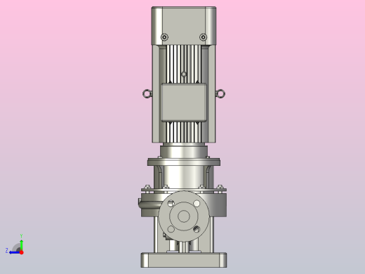 SLG32-2级立式管道泵(133-200)[SLG32-159]右视缩略图