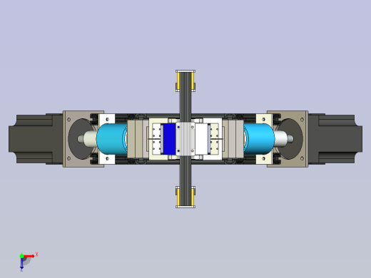 解魔方机器人俯视缩略图