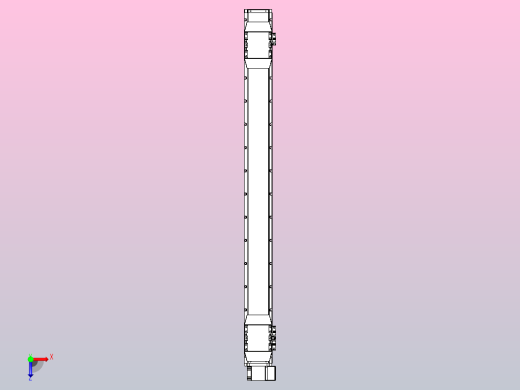 皮带直线轴双滑块型TPA-GCBS-120-P70-L525-RP-M20-N3俯视缩略图