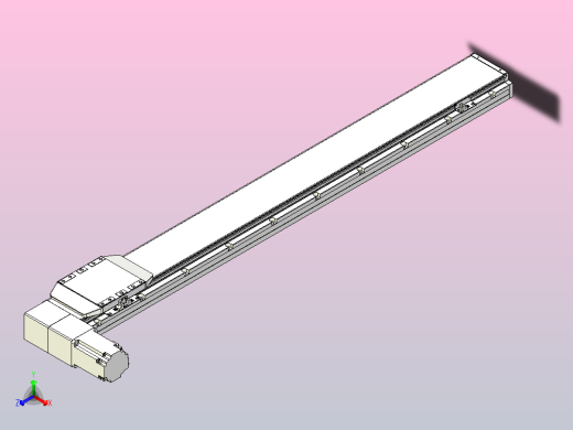 机器人皮带驱动直线轴TPA-GCB-150-P80-L1150-DL-M75-N3