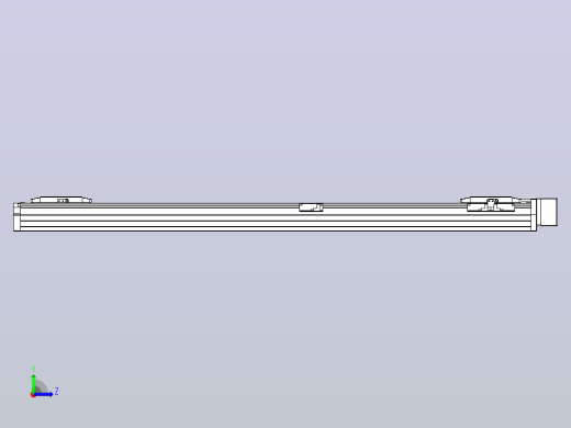 滚珠丝杠线性轴TPA-GCRS-80-1610C-L375-ML-M20-N3左视缩略图
