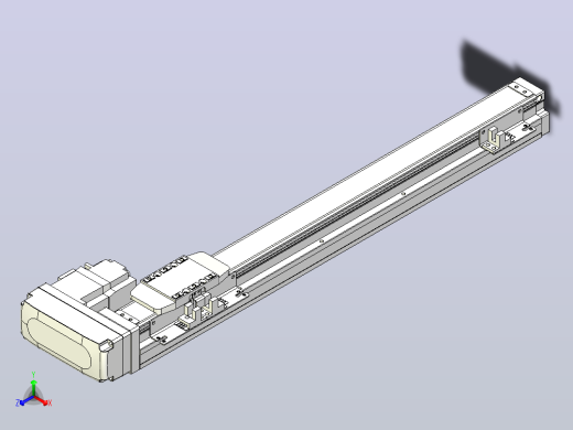 滚珠丝杠直线轴内置导轨TPA-GCR-40-1210C-L350-MR-M10-N3