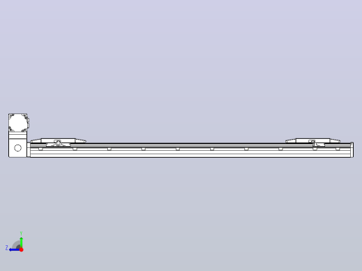 皮带直线轴双滑块型TPA-GCBS-150-P80-L425-LU-M75-N3右视缩略图